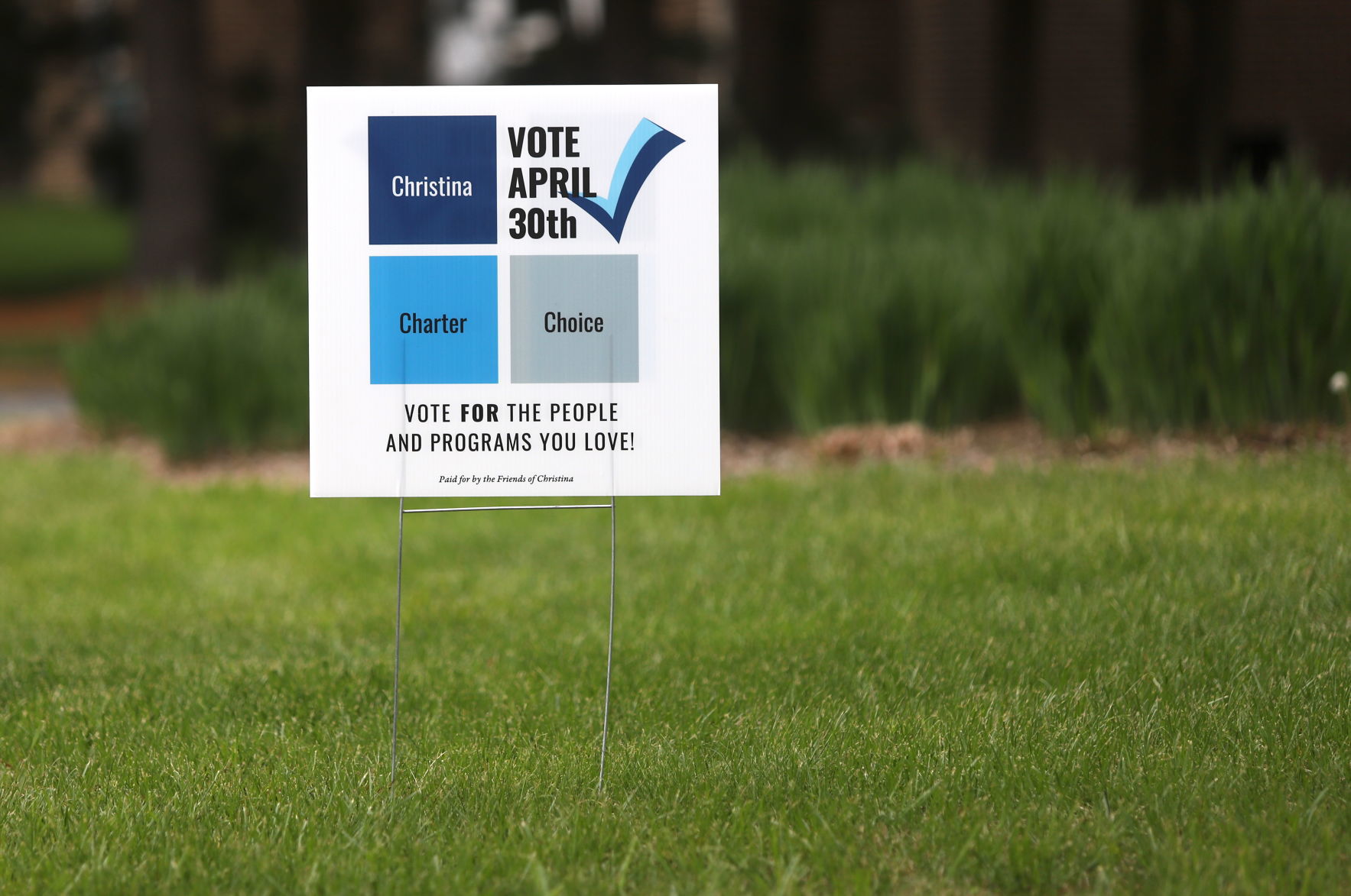 Referendum sign